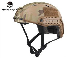 ШЛЕМ ПЛАСТИКОВЫЙ EMERSON FAST Helmet BJ TYPE Light version c рельсами FMA AS-HM0119CP